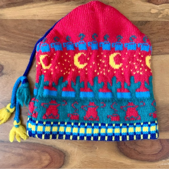 Vintage Handmade Mountain Ladies & Ewes Wool Hat - Picture 1 of 3